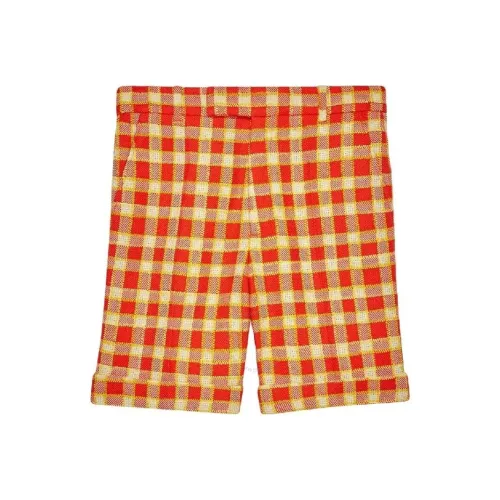 GUCCI Апельсиновые Женские Повседневные Шорты