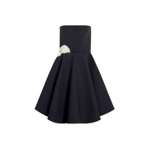 Lanvin SS22 Sleeveless Dress Women's Blue Ланвин SS22 Без рукавов Платье Женское Синий