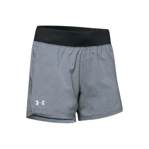 Under Armour Launch Вереск Темно-серые Женские Повседневные шорты