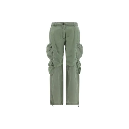 JOHN ELLIOTT Оливковые Женские Брюки Карго