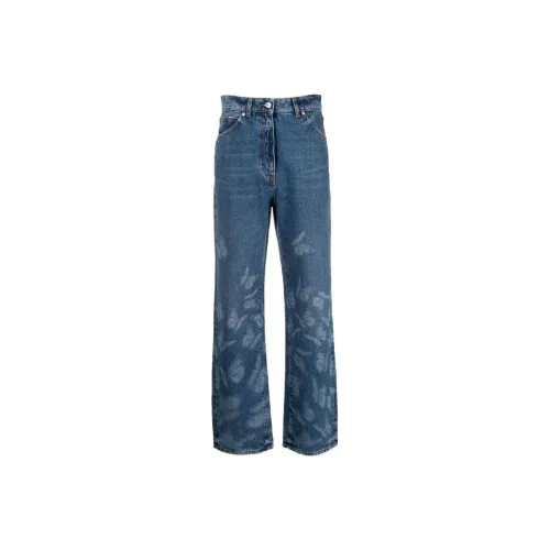 MSGM Синие Женские Джинсы