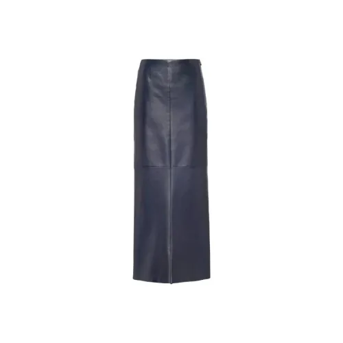 PRADA SS23 Denim Long Skirt Women's Dark Blue PRADA SS23 Деним Длинная Юбка Женская Темно-синий