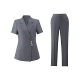 Серый деловой костюм + брюки