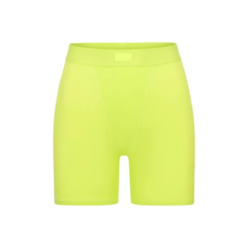 SKIMS Boyfriend Боксер Нижнее белье Женские Highlighter Желтый Флуоресцентный Ручка