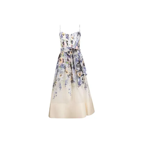 Zimmermann Сливочный Женские Слиплатья