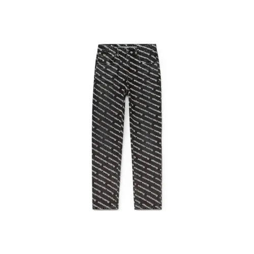 alexander wang Черные Женские Джинсы