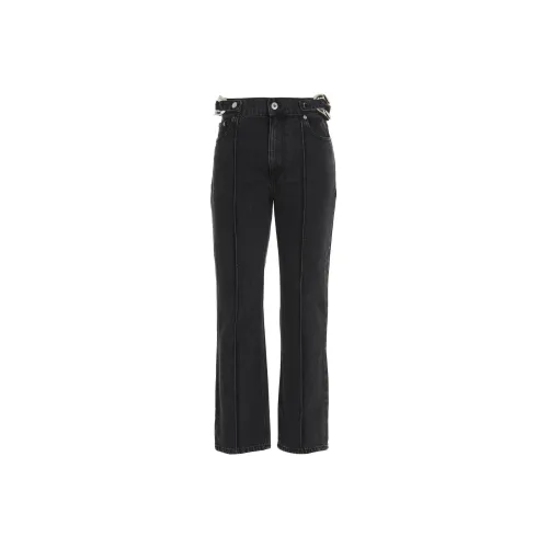 JW Anderson Черные Женские Джинсы