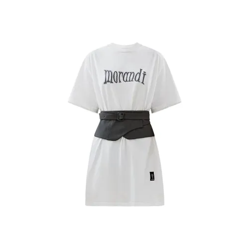 THE SEA LIFE Платье Женское Облачный Белый