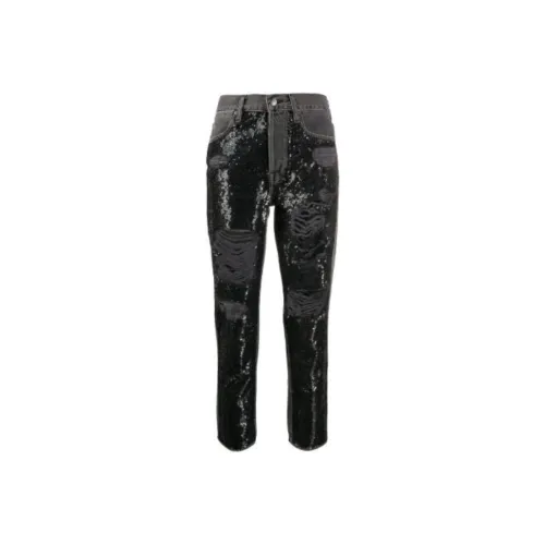 Рамка Серый Женские Джинсы