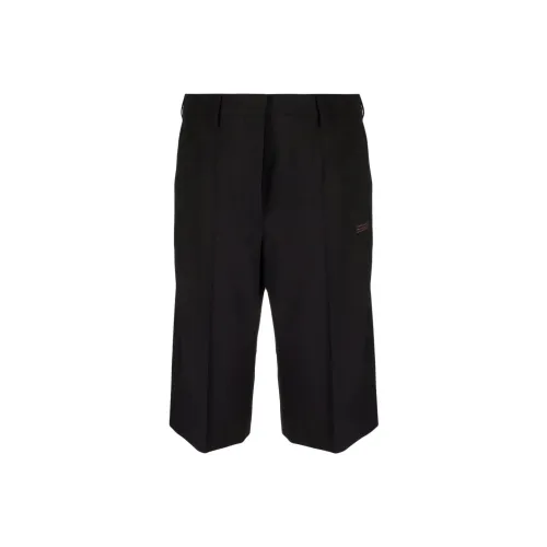 Off Белый FW21 Черный Женские Повседневные шорты