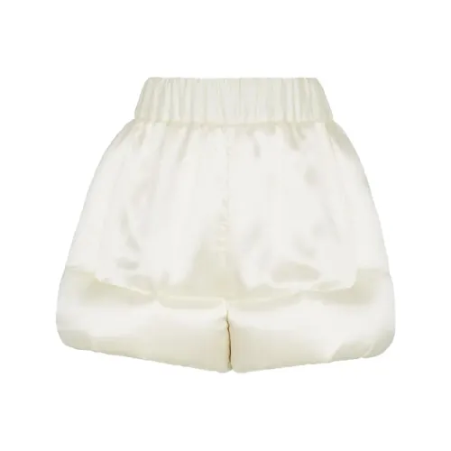 FENDI SS21 Повседневные шорты Женские Белые