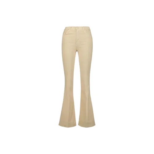 Mother Бежевые Женские Джинсы