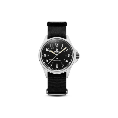 A BATHING APE Механические часы Movement унисекс, 35 мм * 42 мм, черные