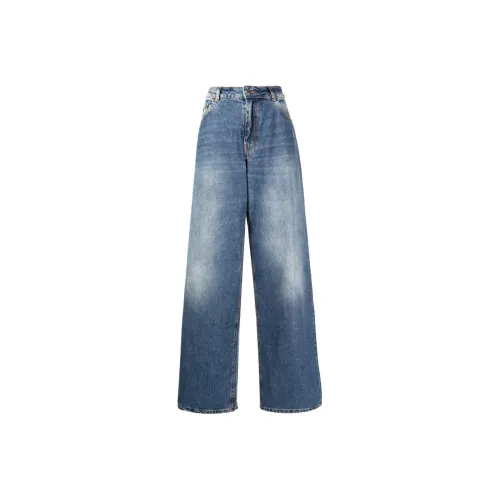 Roberto Cavalli SS24 Джинсы Женские Blue