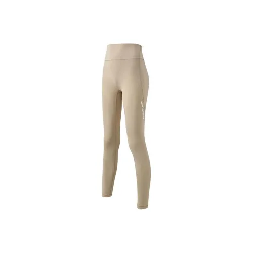 New Balance Экрю Женские Леггинсы