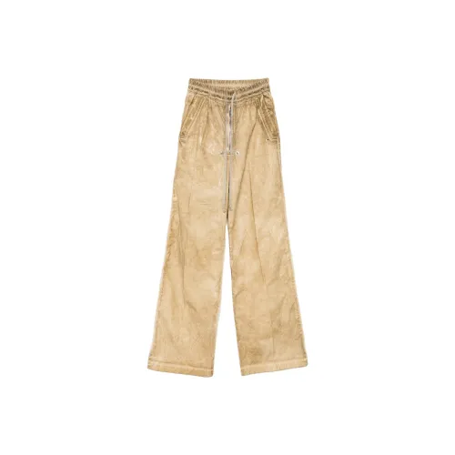 Rick Owens DRKSHDW Повседневные брюки Женские Светло-коричневые