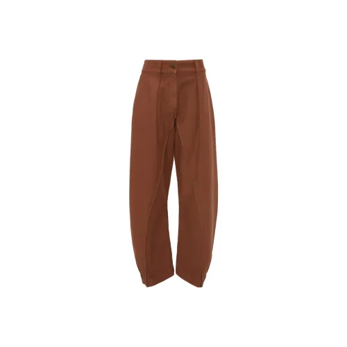 JW Anderson Карамель Женские Повседневные Брюки