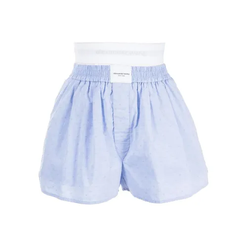 alexander wang Синие Женские Повседневные шорты
