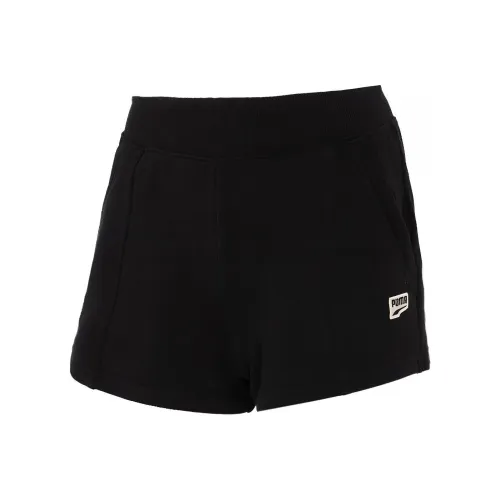 PUMA Черные Женские Повседневные Шорты