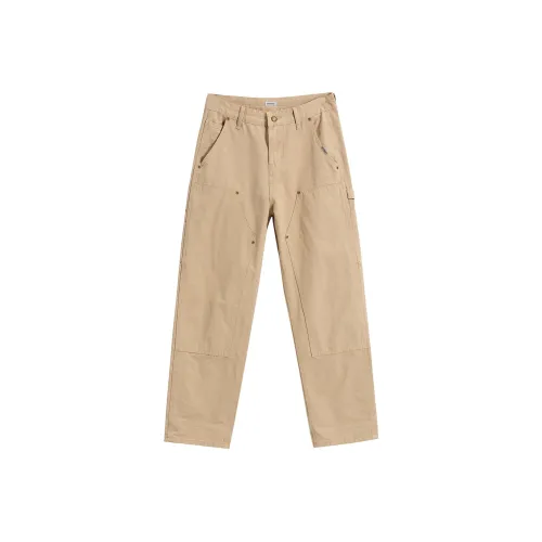 ENTONG Хаки Унисекс Джинсы