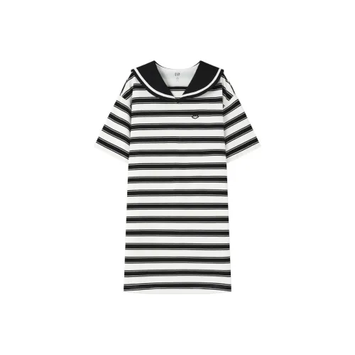 GAP Женские Платья с Короткими Рукавами