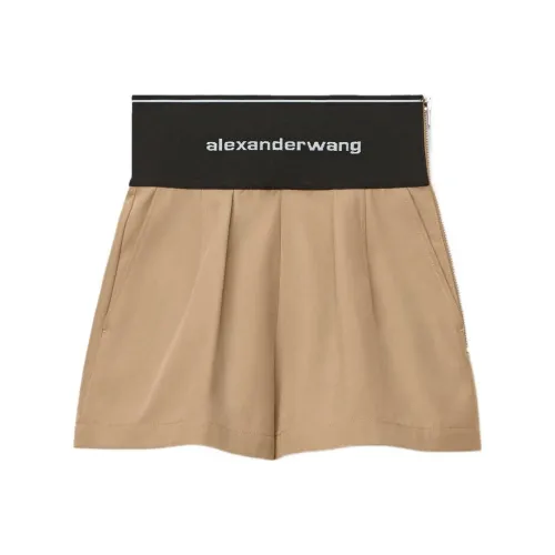 alexander wang Коричневые Женские Повседневные шорты