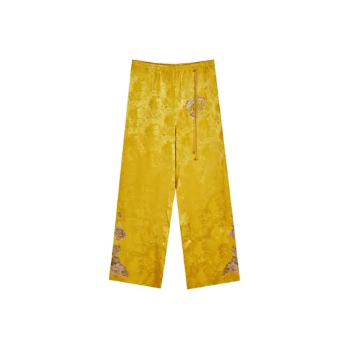 TCH Повседневные брюки Женские Желтые