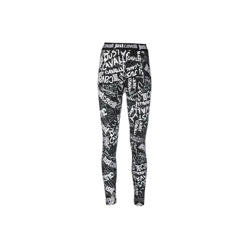 Just Cavalli Черные Женские Леггинсы