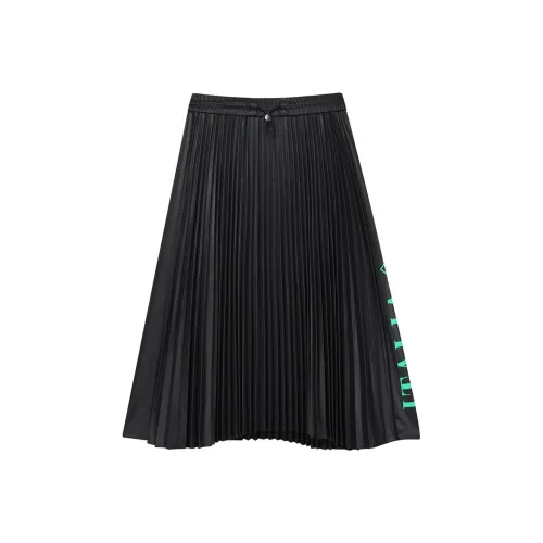 FILA Глубокий черный Женские Вязаные Длинные Юбки