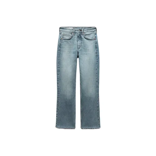 ZARA Синие Женские Джинсы