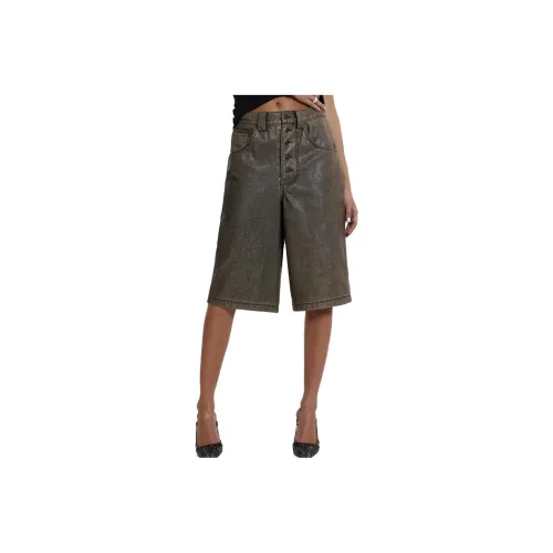 Jaded London Decade Collection Повседневные шорты Женские Коричневый