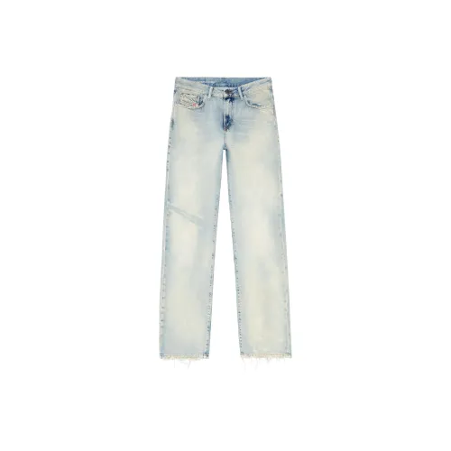 DIESEL Джинсы Женские Светло-Синий