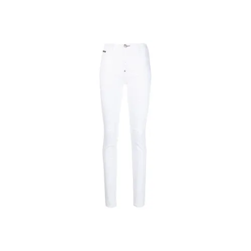 PHILIPP PLEIN Белые Женские Джинсы