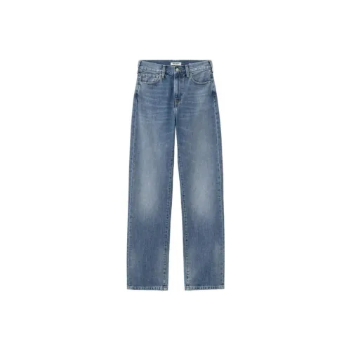 Carhartt WIP Collaboration Синие Женские Джинсы