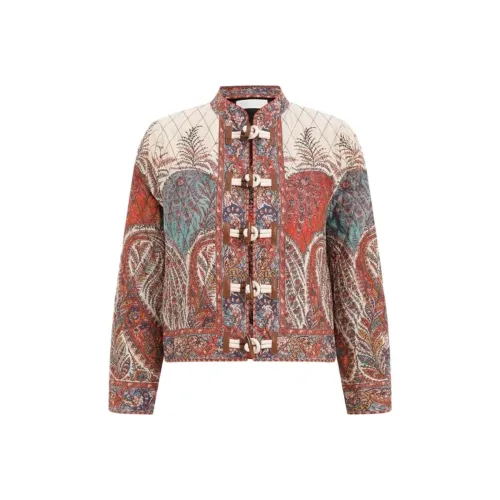 Zimmermann Многоцветные Женские Объёмные Куртки (Пуфы)