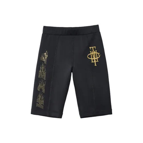 TCH Черные Женские Повседневные Шорты