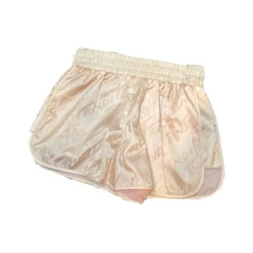 FENDI Повседневные шорты Женские Розовые