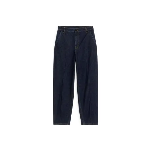 ARKET Темно-синие Женские Джинсы