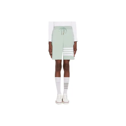 THOM BROWNE Светло-зеленые Женские Повседневные шорты