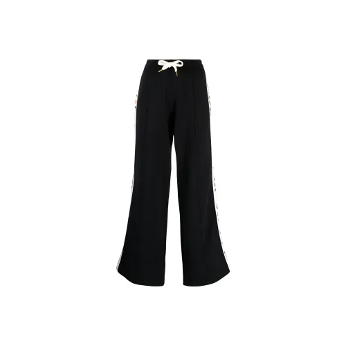 CASABLANCA Вязаные тренировочные брюки женские черные