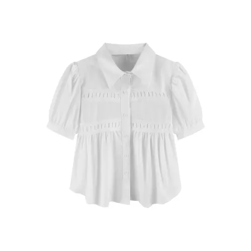 KEAB Белые Женские Рубашки