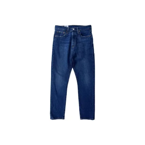 Levis Женские джинсы темно-синего цвета