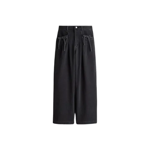 H&M Черные Женские Джинсы