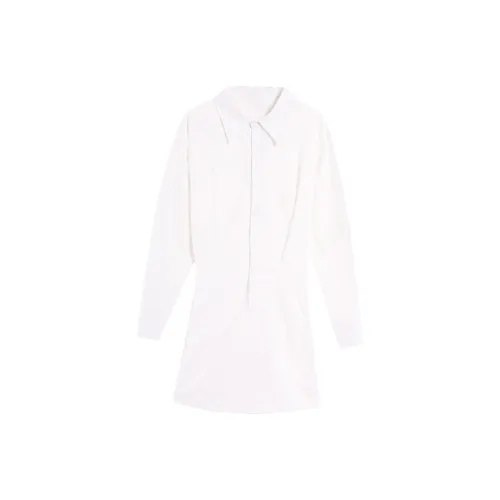 QUIET ANGEL Длинное платье с длинными рукавами женское