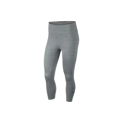 NIKE Серые Женские Леггинсы