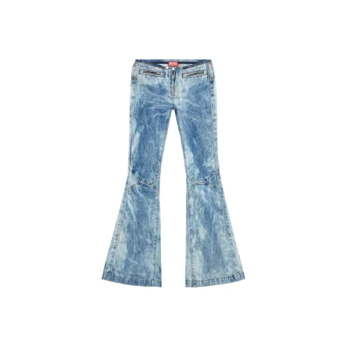 DIESEL SS24 Джинсы Женские Светло-Синий