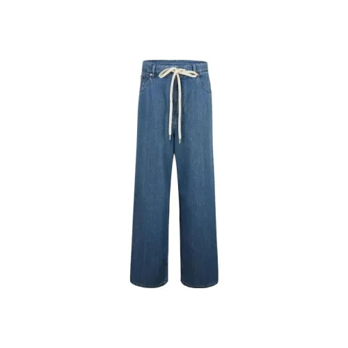 MM6 Maison Margiela Синие Женские Джинсы