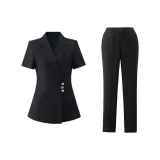 Чёрный деловой костюм + брюки