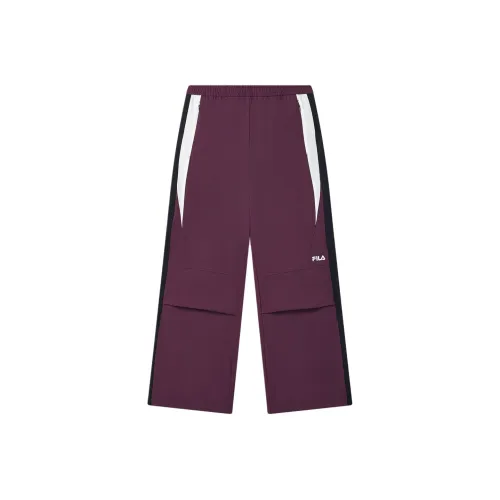 FILA ORIGINALE Повседневные брюки Женские Итальянская версия Сливовый