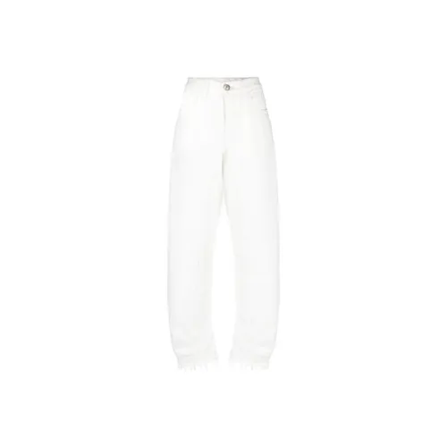 JIL SANDER Белые Женские Джинсы